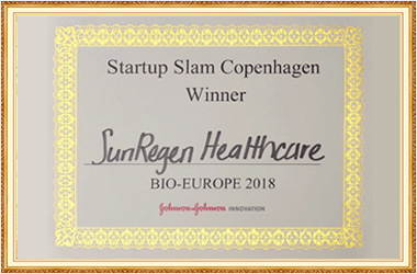 BIO-Europe Copenhagen’s Startup Slam Winner 2018: SunRegen Healthcare AG